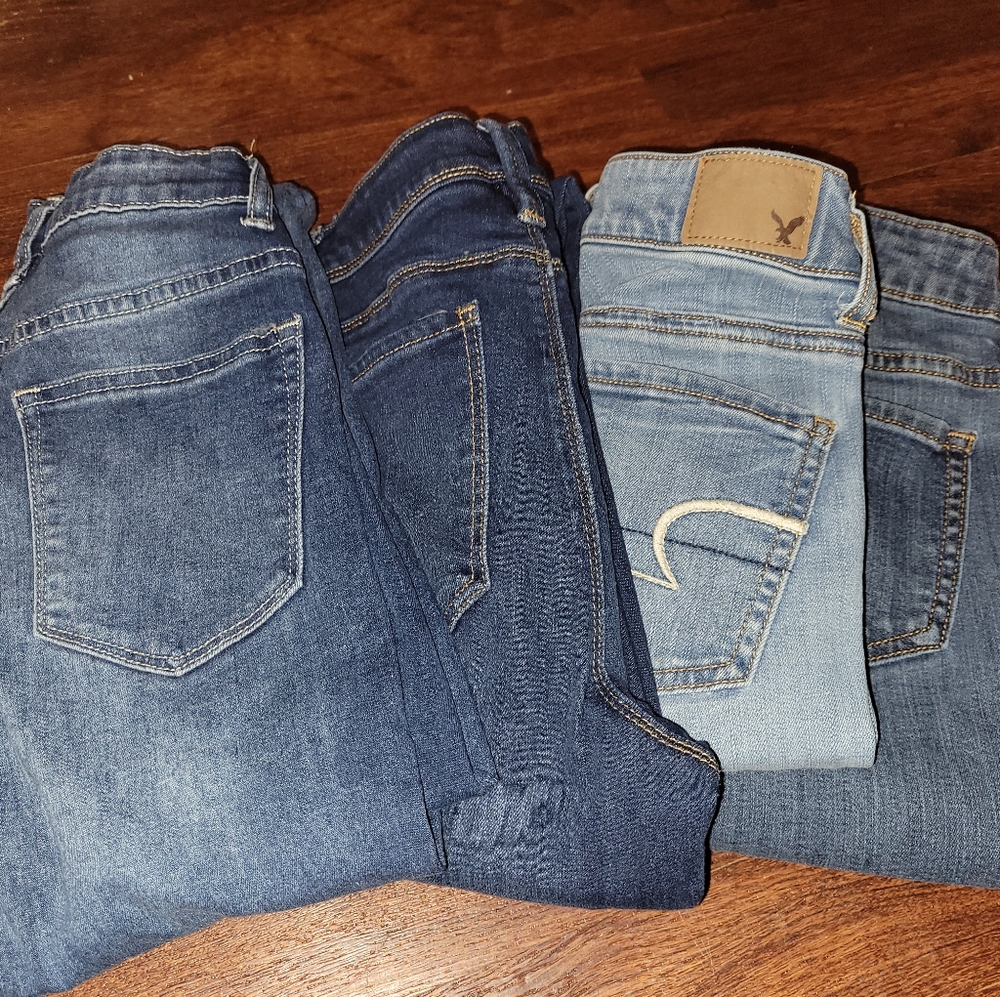 Assorted jeans